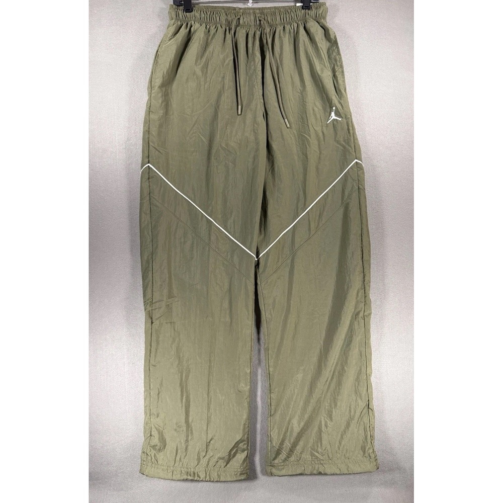 Mens Jordan Loose Fit Olive Track Pants Size M IB1047-222